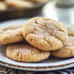 Apple Cider Snickerdoodle Cookies