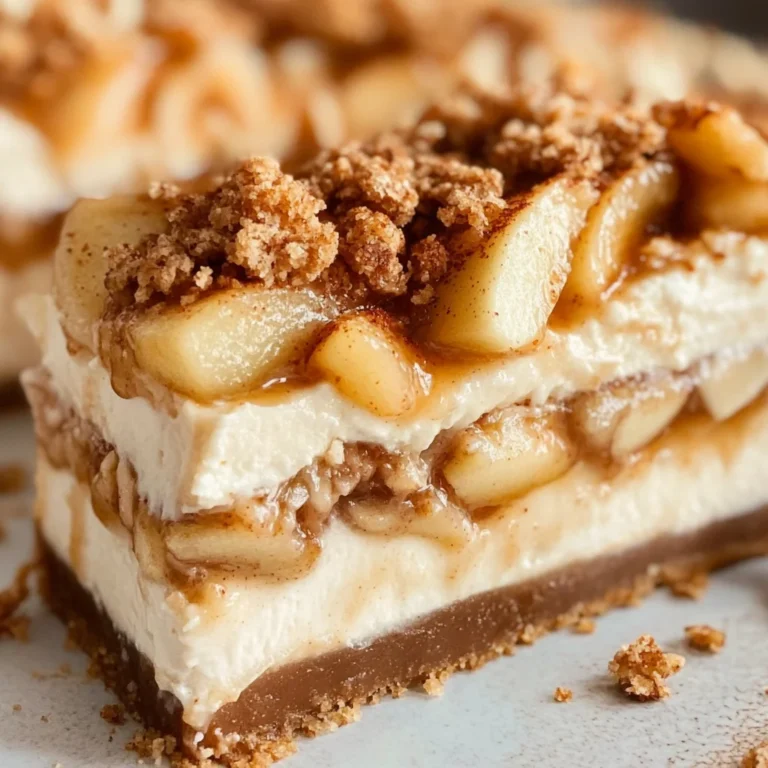Apple Crisp Cheesecake