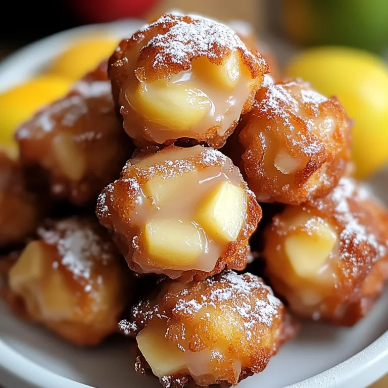 Apple Fritter Bites
