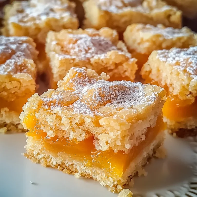 Apricot Shortbread Bars Recipe