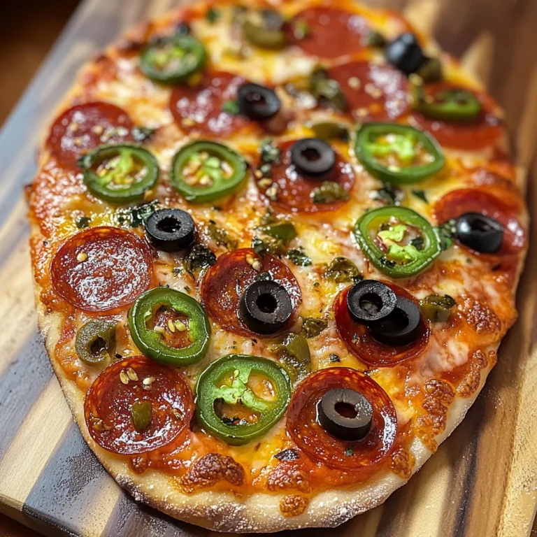 Delicious Hot Honey Flatbread Pizza