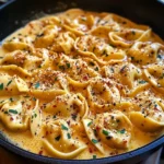 One-Pot Spicy Garlic Butter Chicken Tortellini