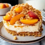 Peach Cobbler Cheesecake