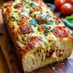 Savory Caprese Bread : A Fresh Italian Bread