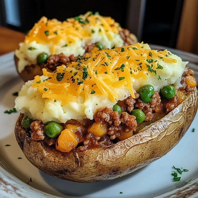 Shepherd’s Pie Baked Potato