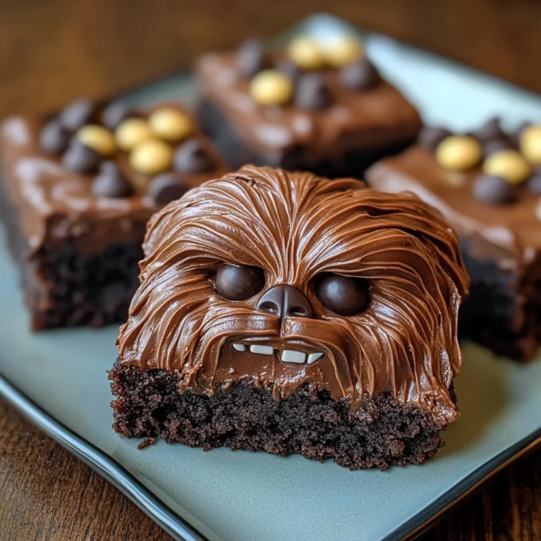Star Wars Chewbacca Brownies