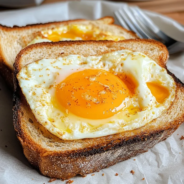 Air Fryer Egg and Cheese Toast
