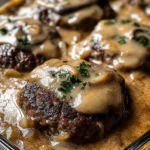 Amish Hamburger Steak Bake