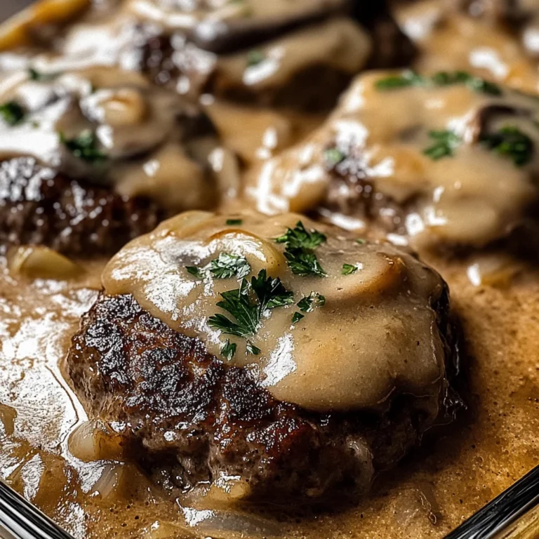 Amish Hamburger Steak Bake