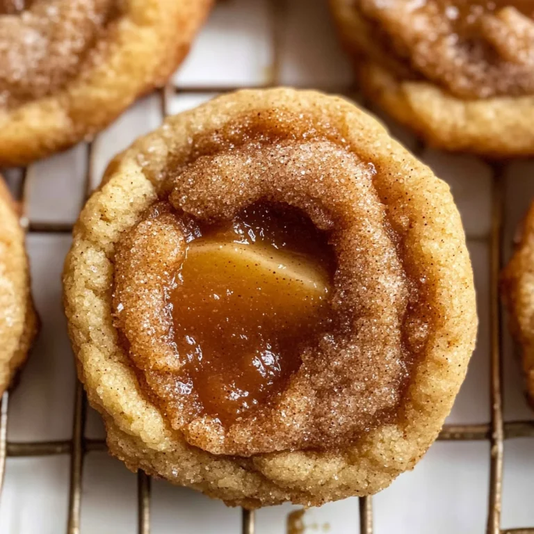 Apple Butter Snickerdoodle Cookies