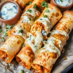 Buffalo Chicken Taquitos