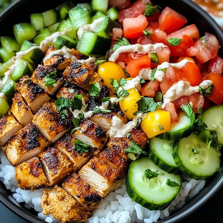Chicken Shawarma Bowl