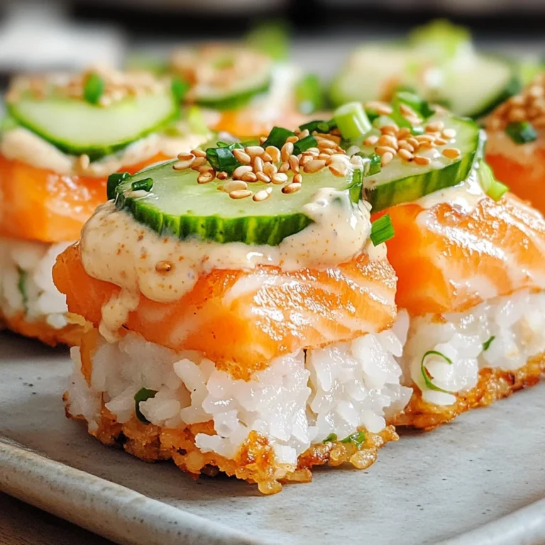 Crispy Rice Salmon