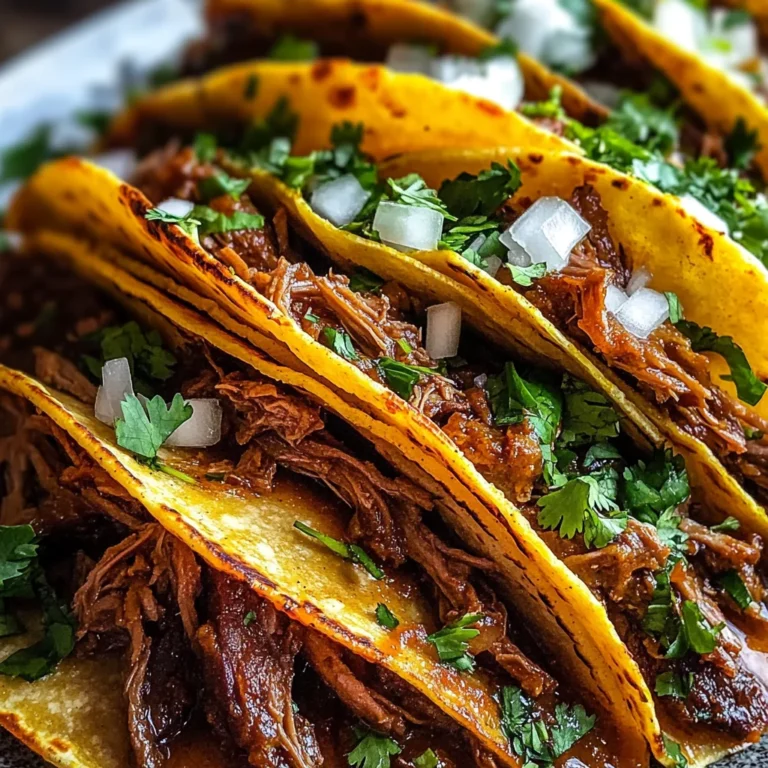 Crock Pot Birria Tacos