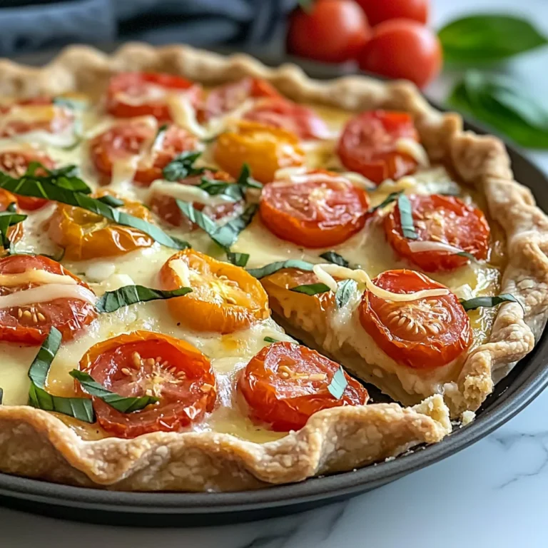 Flavorful Cherry Tomato Pie