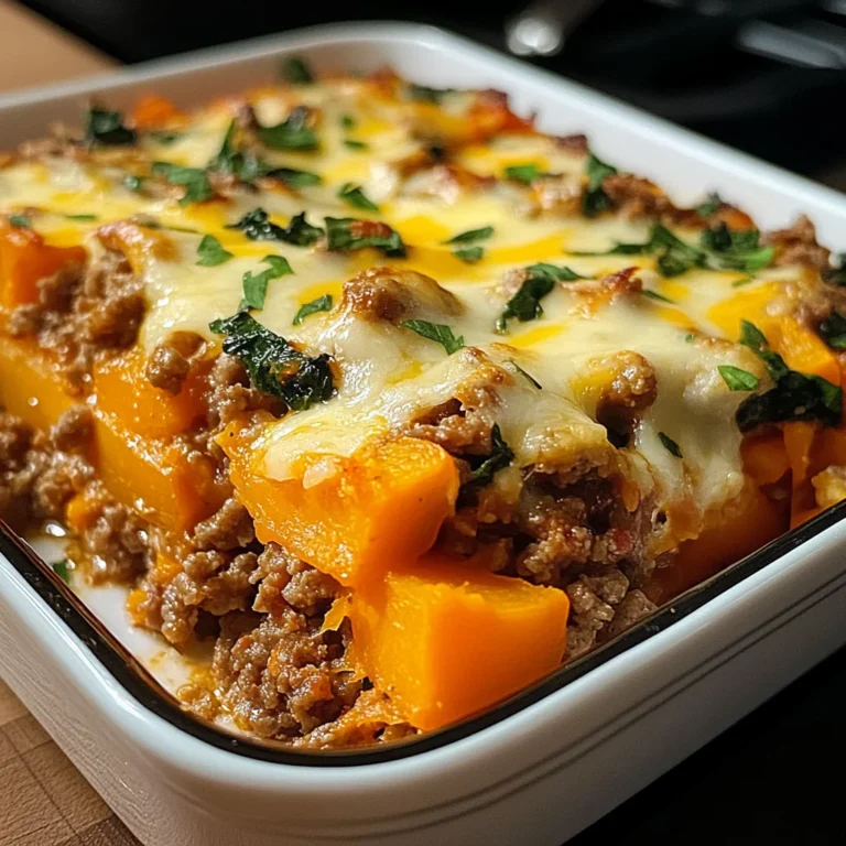 Ground Turkey Sweet Potato Casserole