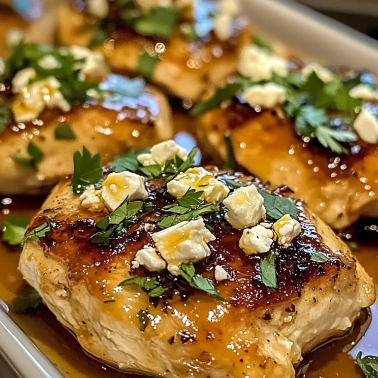 Hot Honey Feta Chicken Dish: A Deliciously Spicy and Savory Recipe