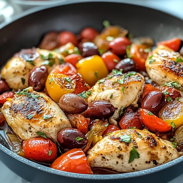 Mediterranean Chicken Skillet