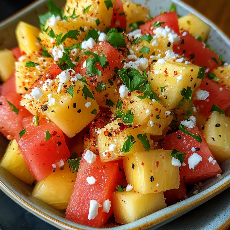 Melon and Pineapple Salad: A Fresh, Juicy BBQ Side Dish Favorite