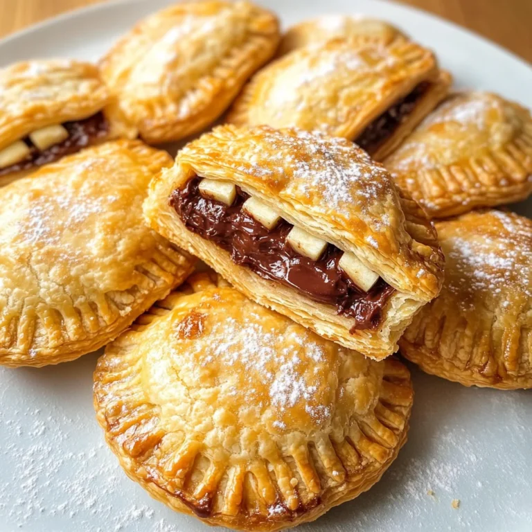 Nutella Mummy Hand Pies