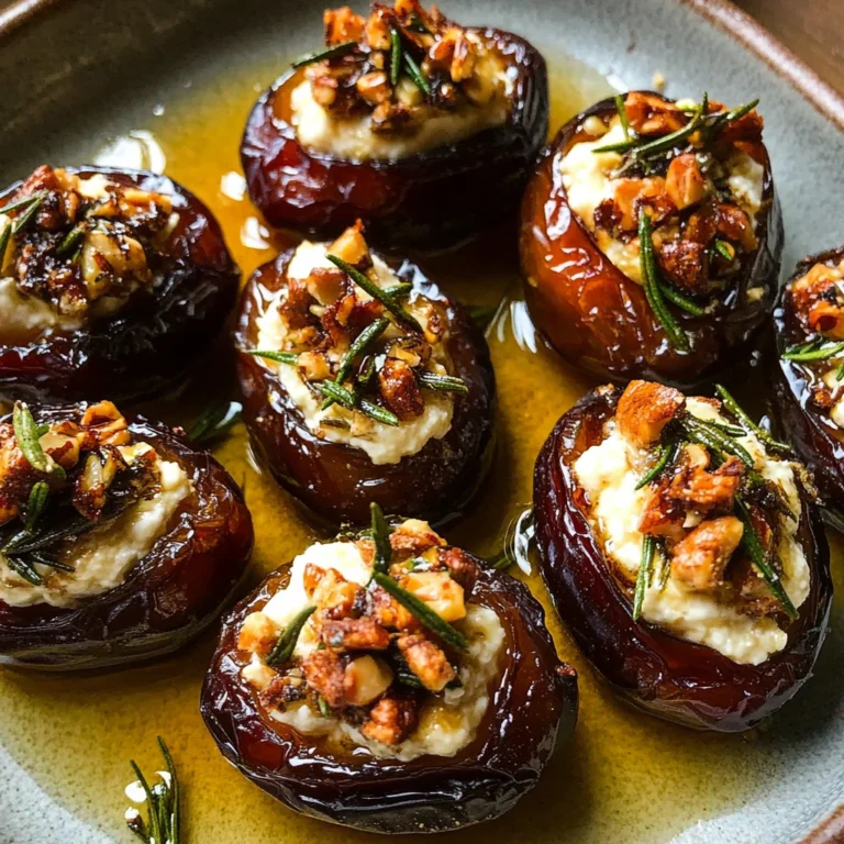 Roasted Stuffed Dates