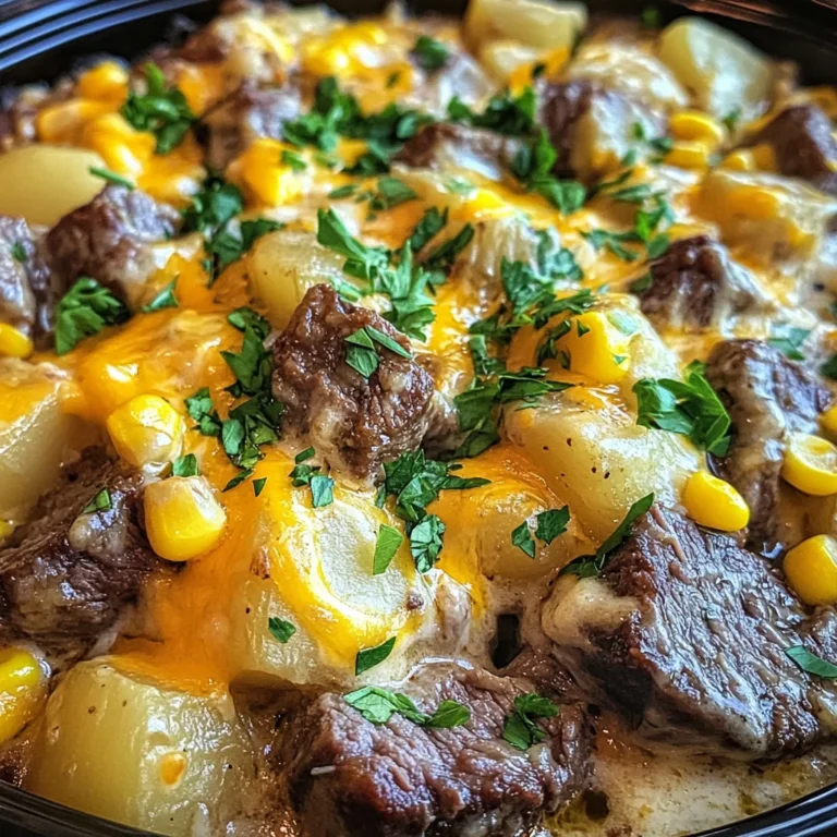 Slow Cooker Steak and Cheddar Potato Casserole: An Incredible Ultimate Recipe