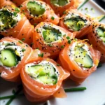 Smoked Salmon Roll Ups