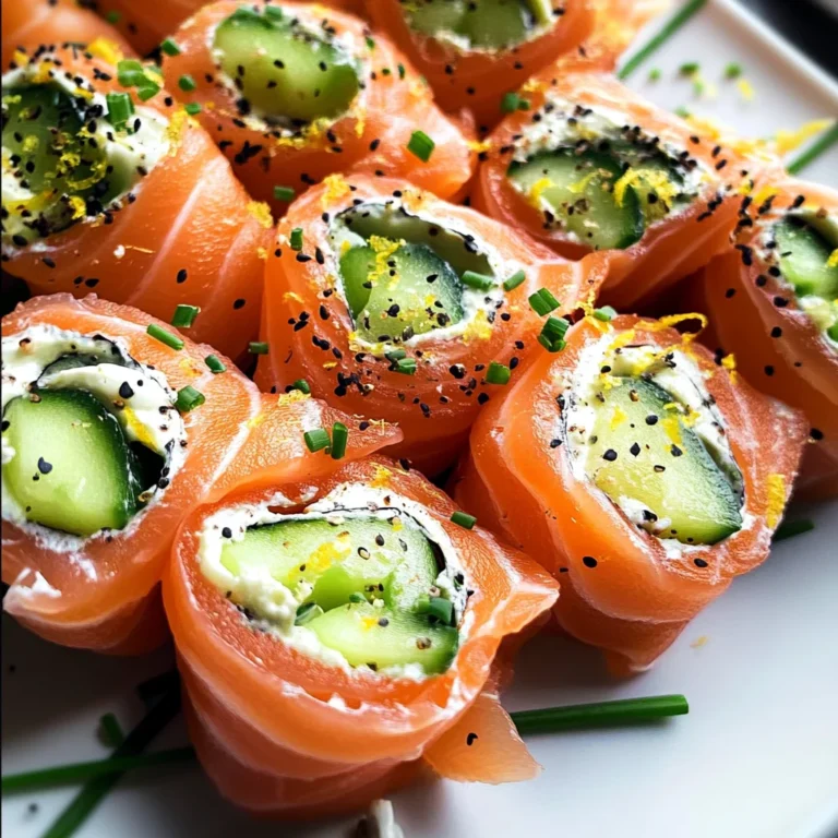 Smoked Salmon Roll Ups