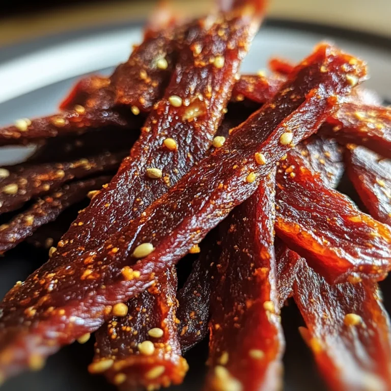 Spicy Honey BBQ Beef Jerky
