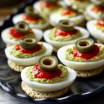 Spooky Deviled Eyeballs