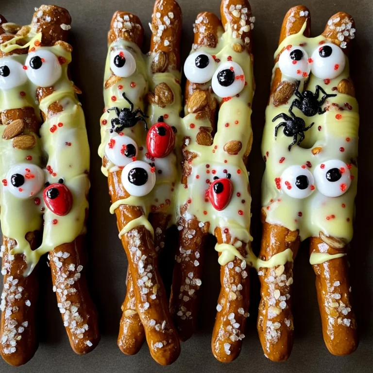 Spooky Halloween Pretzels