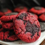 Stranger Things Red Velvet Cookies