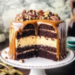 Turtle Chocolate Layer Cake