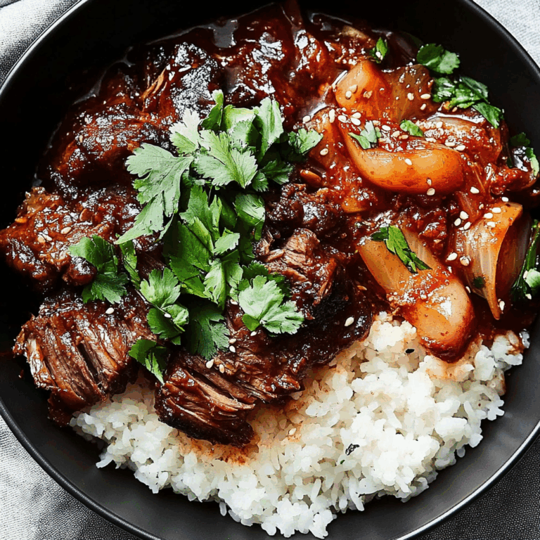 Korean Style Pot Roast Recipe