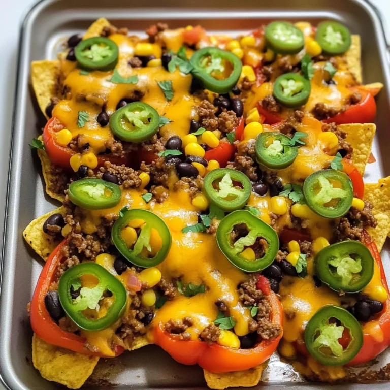 Bell Pepper Nachos