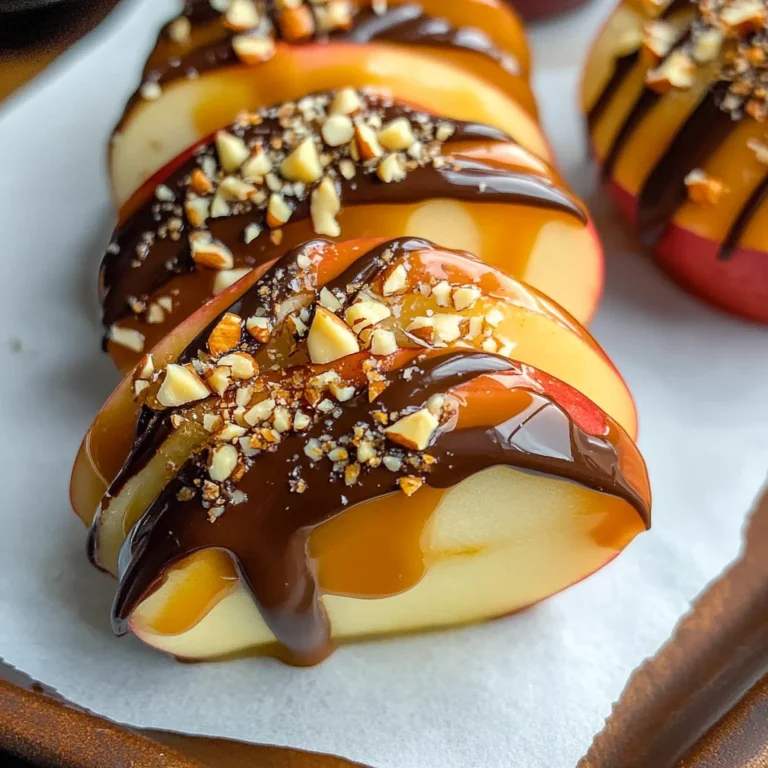 Caramel Apple Slices