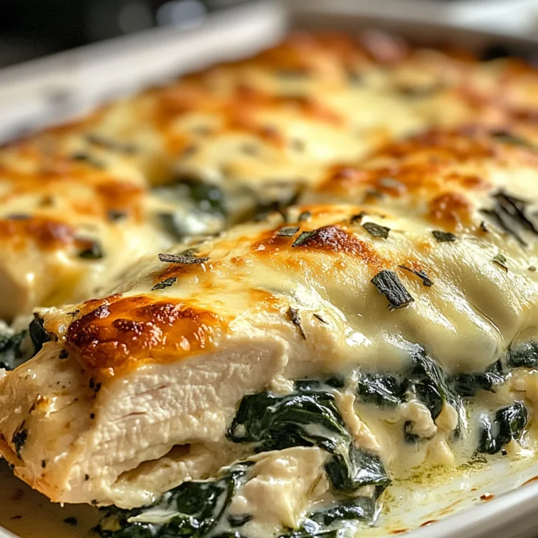 Chicken and Spinach Casserole with Cream Cheese