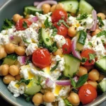 Cottage Cheese and Chickpea Salad