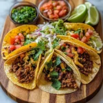 Easy Taco Recipe Dinner Board