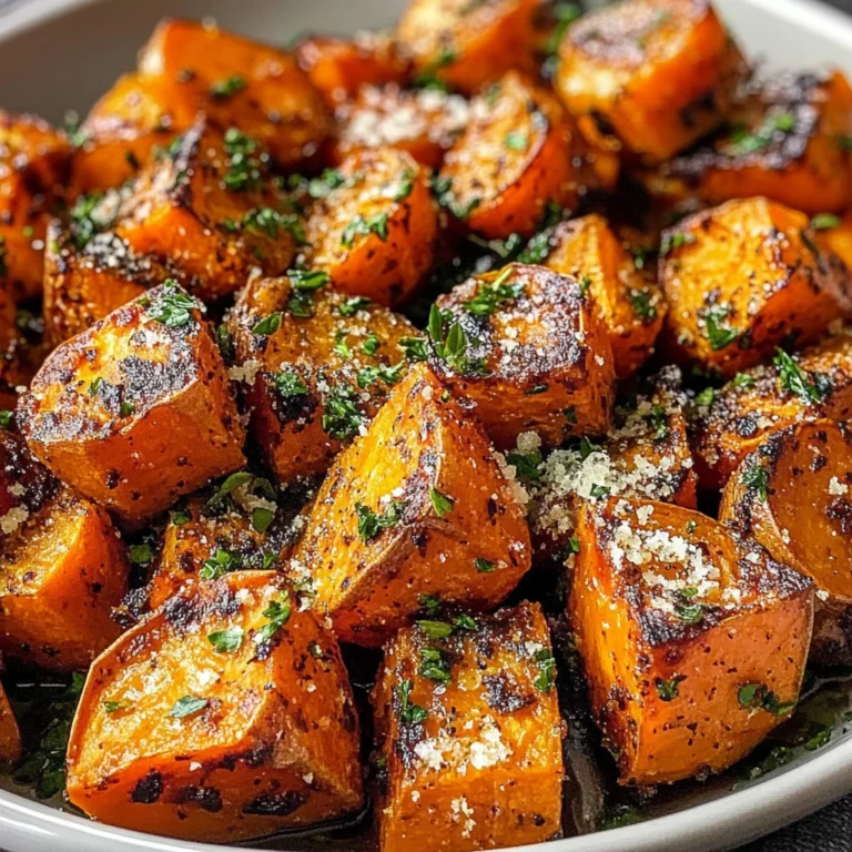 Garlic Parmesan Roasted Sweet Potatoes: The Ultimate Recipe