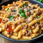 High Protein Creamy Beef Pasta Recipe for Quick Weeknight Dinners