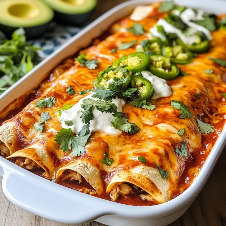 Homemade Easy Chicken Enchiladas