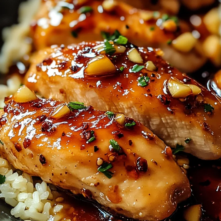 Honey Garlic Chicken Breasts