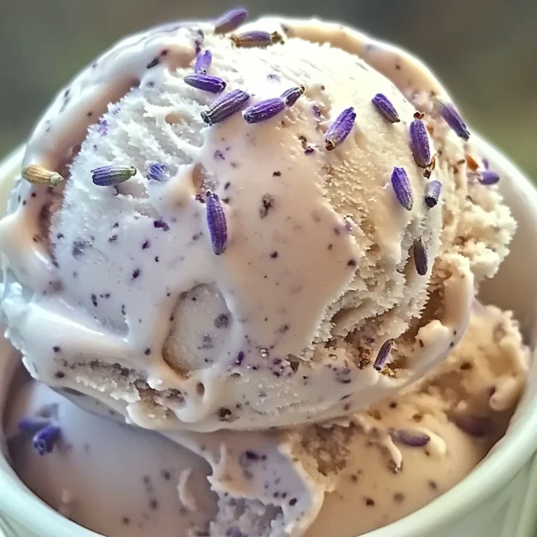 Honey Lavender Ice Cream