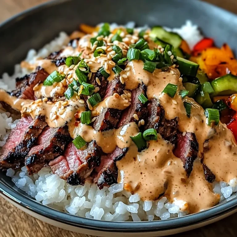 Korean BBQ Steak Rice Bowls with Spicy Cream Sauce: An Incredible Ultimate Recipe