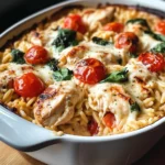 Orzo Tuscan Chicken Bake: A Cozy, Flavor-Packed One-Pan Meal