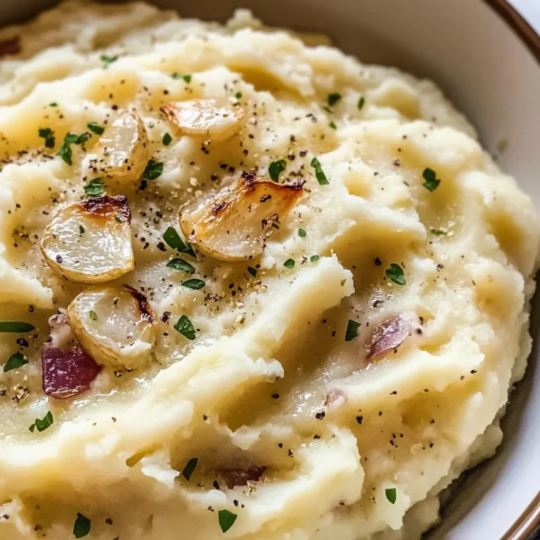 Roasted Garlic Mashed Potatoes