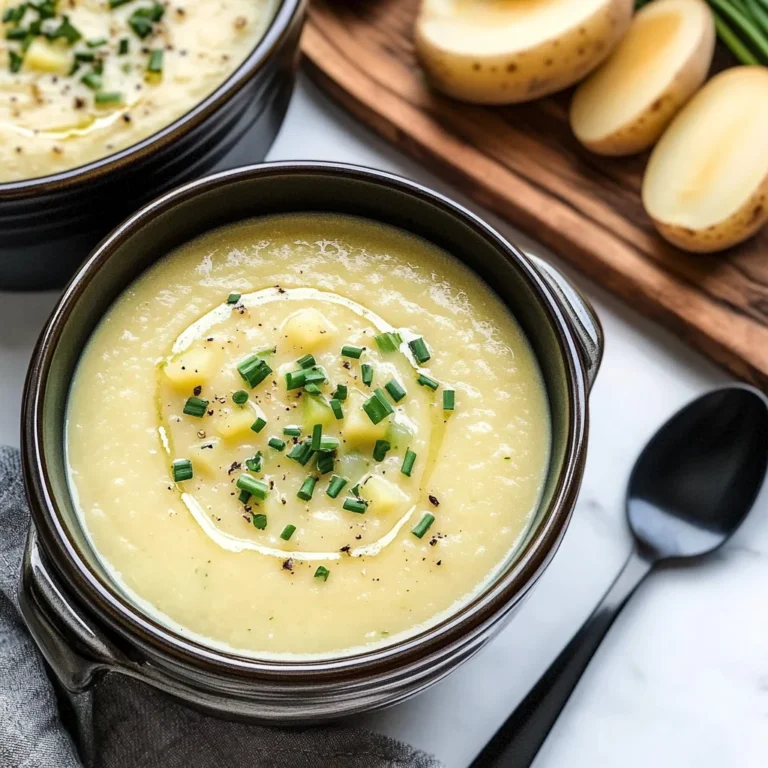 Slow Cooker Potato Leek Soup Recipe
