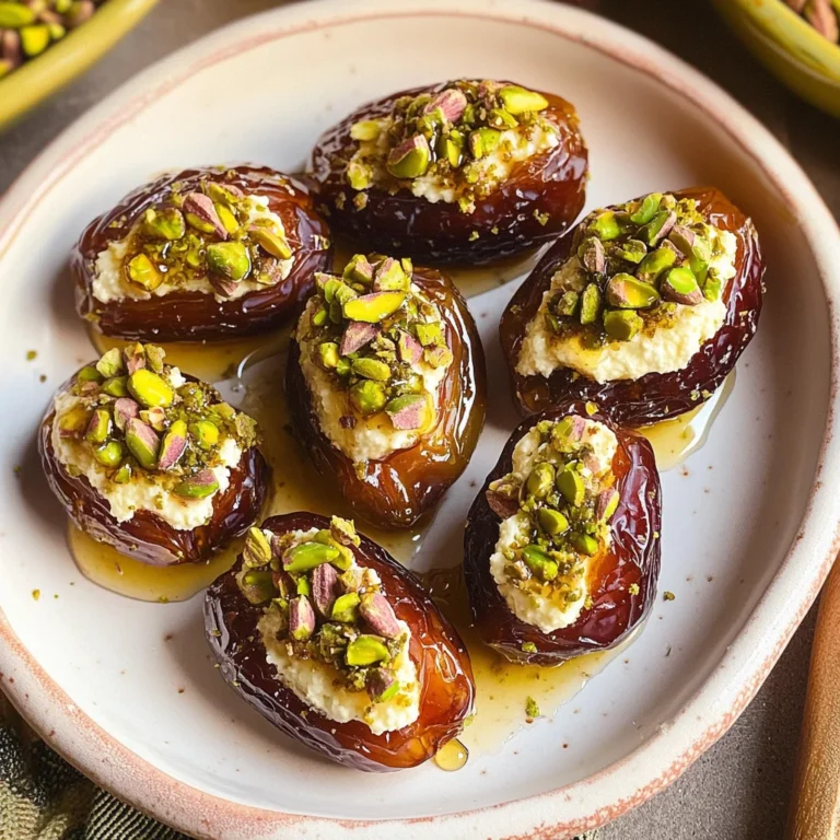 St. Patrick’s Day Treat: Honey Pistachio Ricotta Stuffed Dates