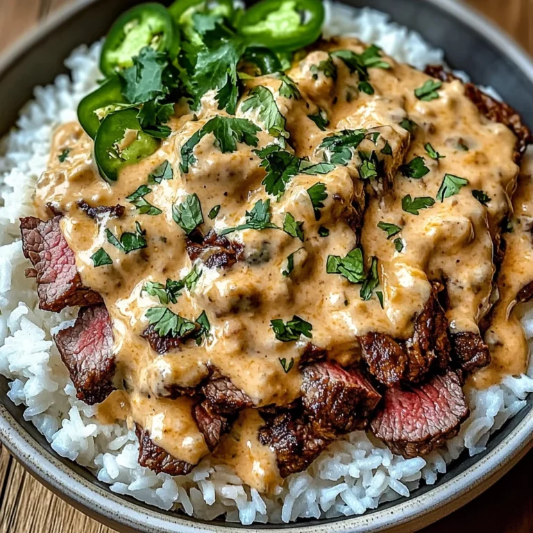 Steak Queso Rice